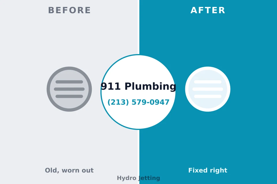 Before and after: plumbing repair Silver Springs, FL